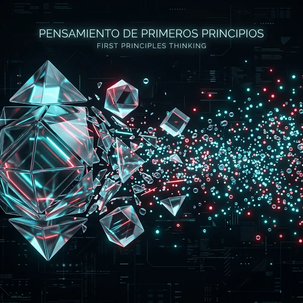 Pensamiento de Primeros Principios: La Base de la Excelencia que Nadie te Enseñó