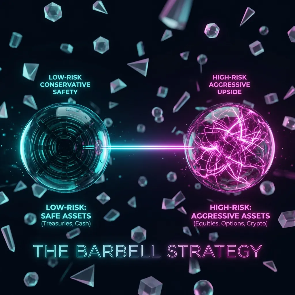 Concentración de Fuerzas vs. Diversificación: Cuándo Usar la Estrategia Barbell