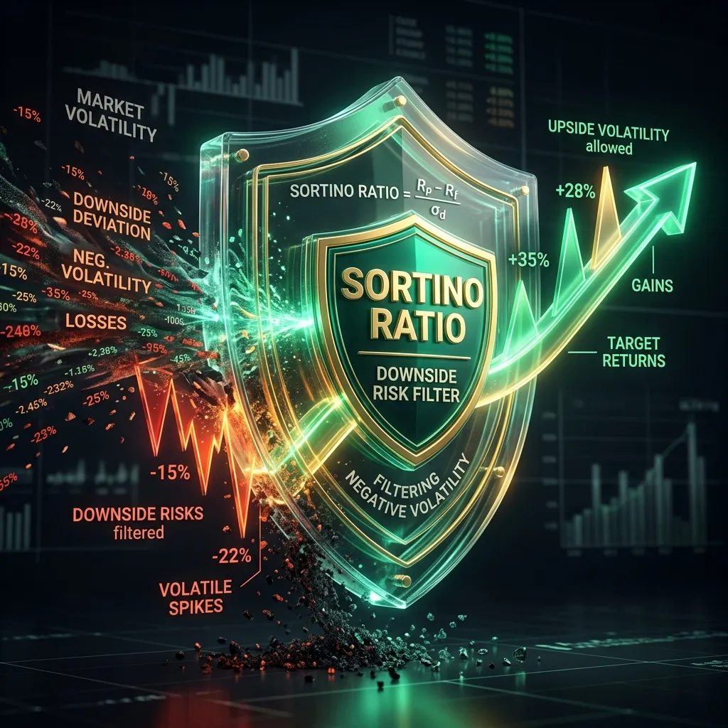 Gestión Cuantitativa de Riesgo: Desviación Bajista (Downside Deviation) y el Sortino Ratio